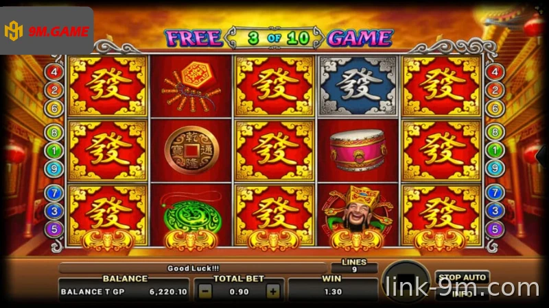TP Điện Tử: "Lucky God", "Roma", dễ chơi.