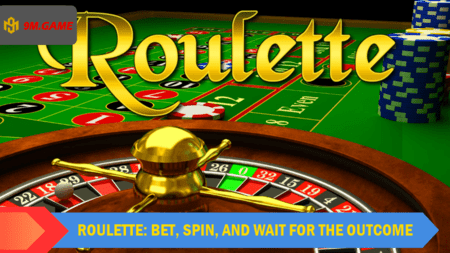 Chơi Roulette: đặt cược, cò quay, chờ kết quả.